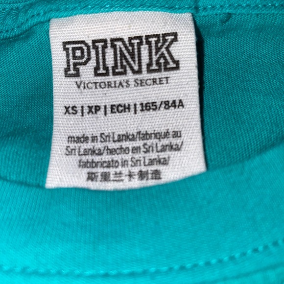 PINK turquoise long sleeve - Picture 15 of 15